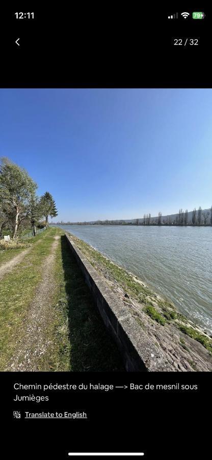 Petite Maison Chaleureuse Des Boucles De La Seine Le Mesnil-sous-Jumieges Екстер'єр фото